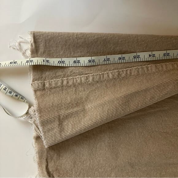 ALTAR’D STATE Corduroy Flare Bell Bottom Stretch Pants Women’s size 27 Beige Tan - Picture 10 of 13
